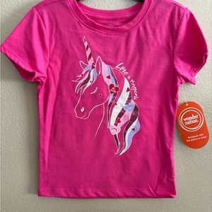 Girls unicorn T-shirt